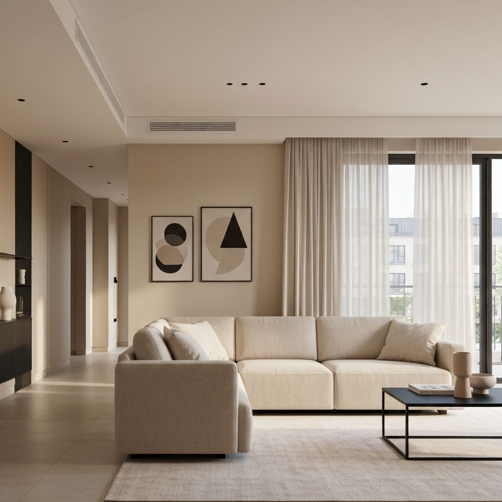 Fully furnished Moving Doors apartment ready for immediate move-in